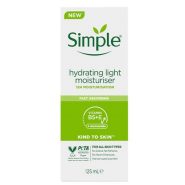 کرم مرطوب کننده و آبرسان پوست سیمپل مدل Simple light