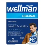 کپسول مولتی ویتامین ول من اورجینال ویتابیوتکس well-man