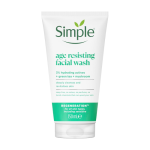 ژل شستشوی صورت جوانساز سیمپل Simple مدل Age Resisting Facial Wash