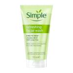 ژل شستشوی صورت شاداب‌کننده سیمپل Simple مدل Refreshing Facial Wash